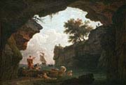 Bathers in a Cave